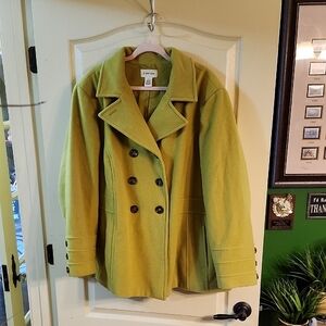 St. John's Bay Green Pea Coat